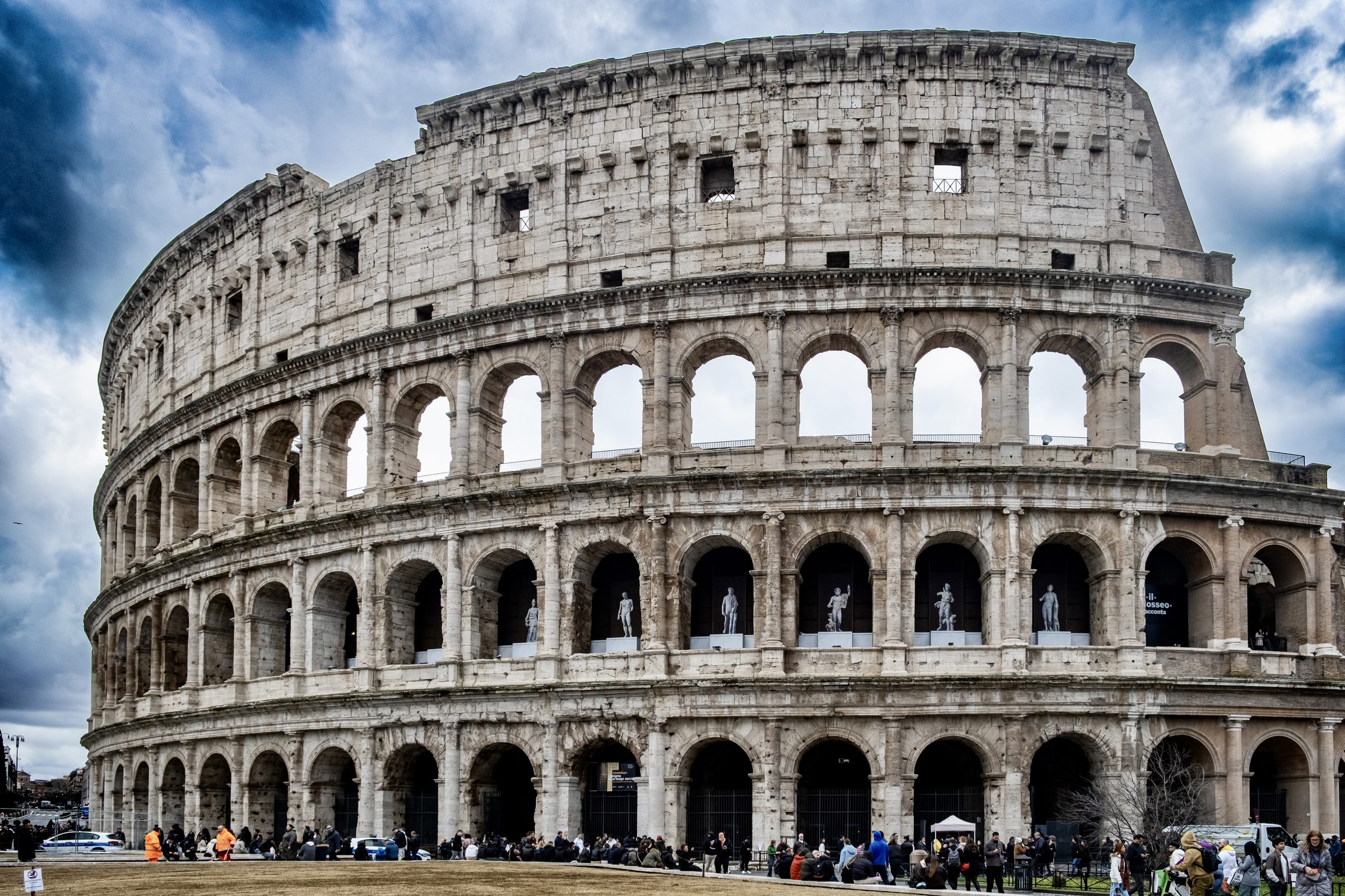 The Colosseum, Rome — Italy's legacy of building for the long term applies to its banking infrastructure too