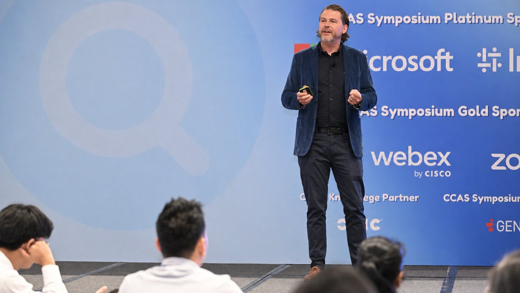 Ben Farrell at CCAS Symposium Singapore